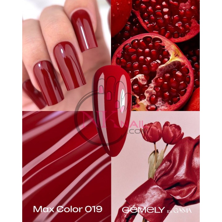 Гель-лак Gemely Max color №19, 10 мл TPO free